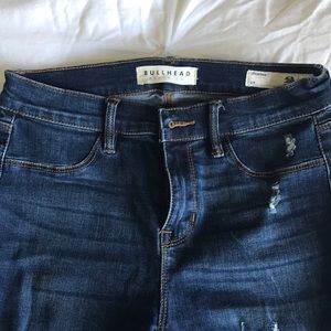 PacSun Dark, Distressed Skinny Jeans